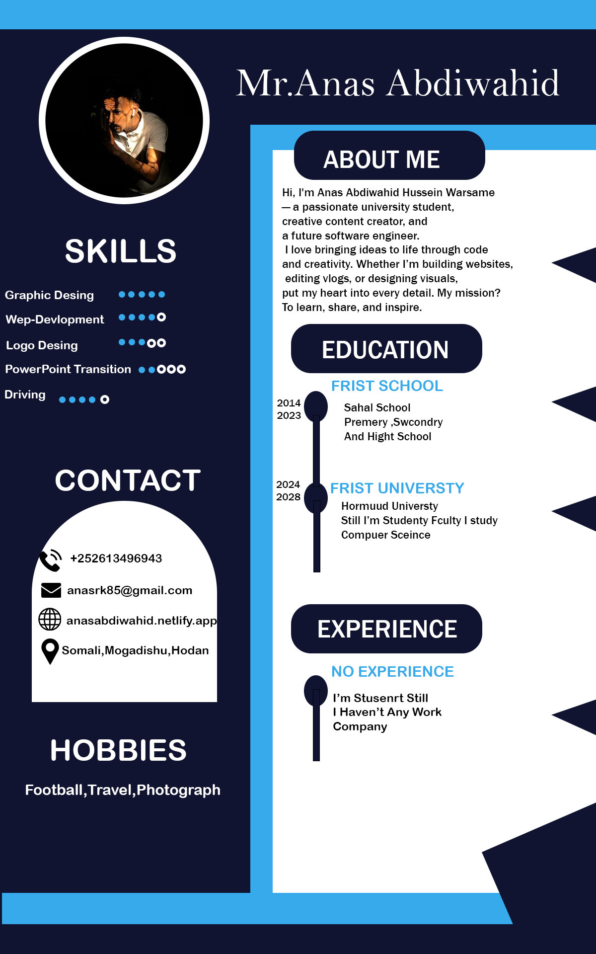 My CV